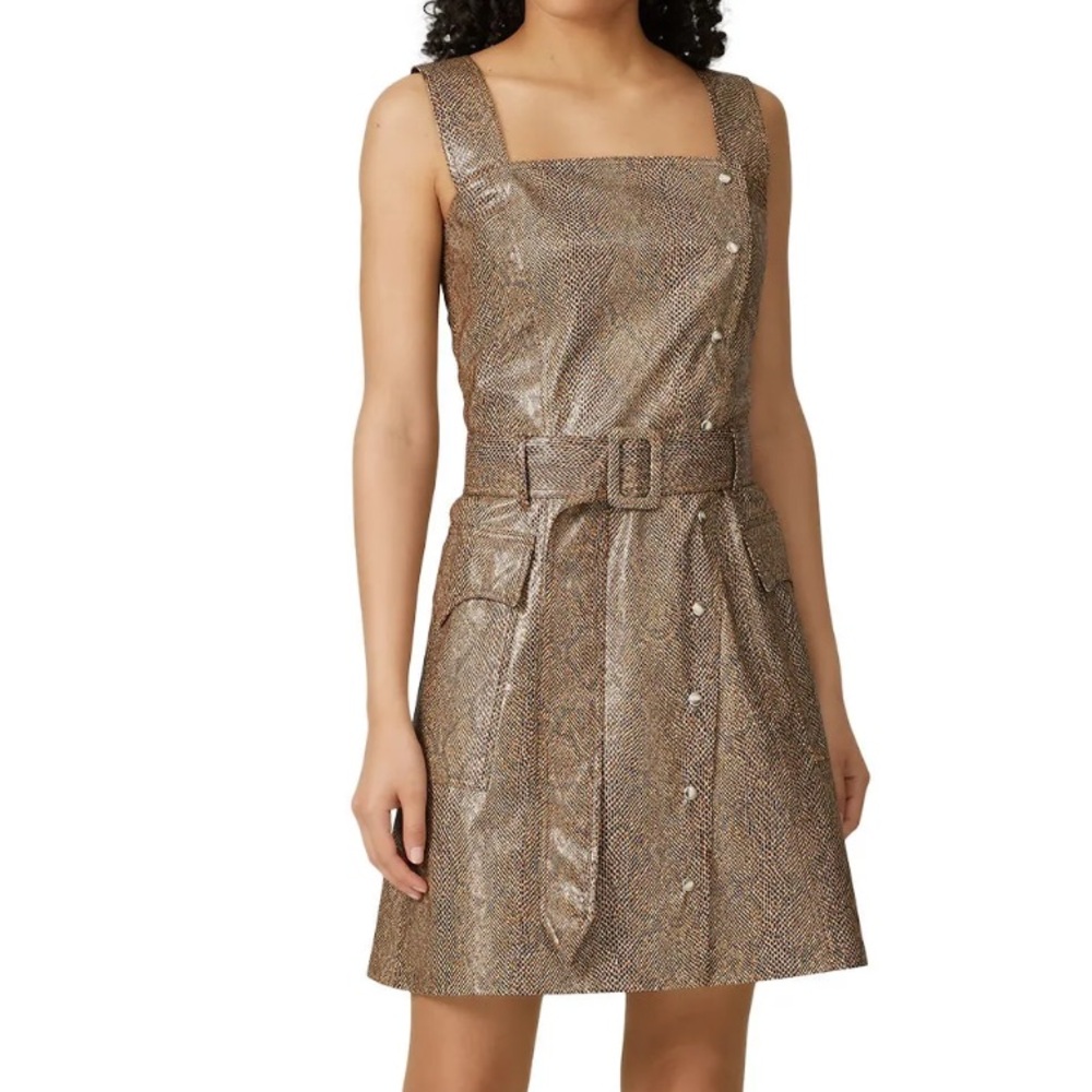BNWT NANUSHKA LORENA SNAKE PRINT DRESS